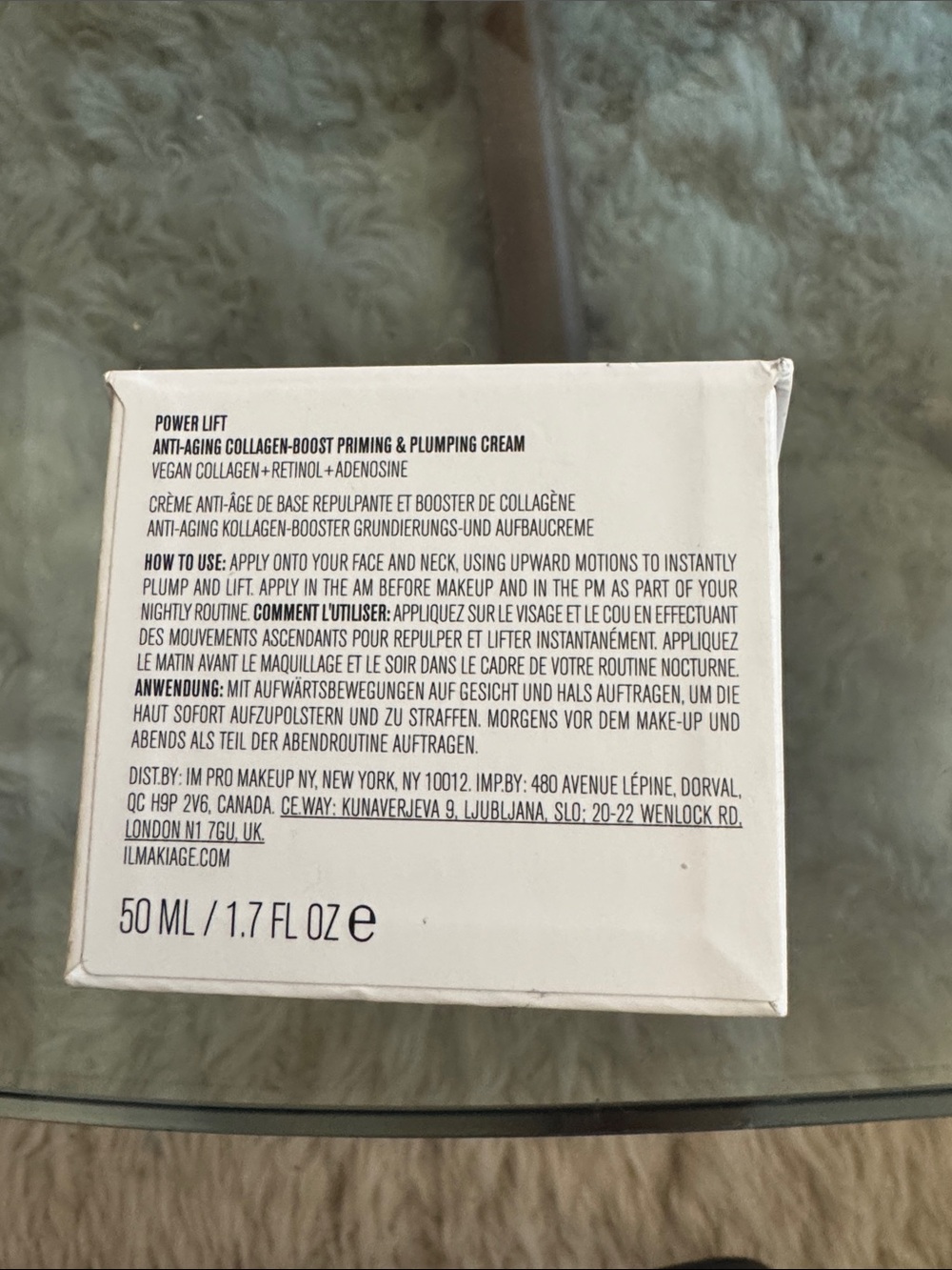NIB IL MAKIAGE Skin Power Lift Cream - Picture 3 of 4